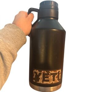 Embark 64 oz Stainless Steel Oversized Black Water Bottle